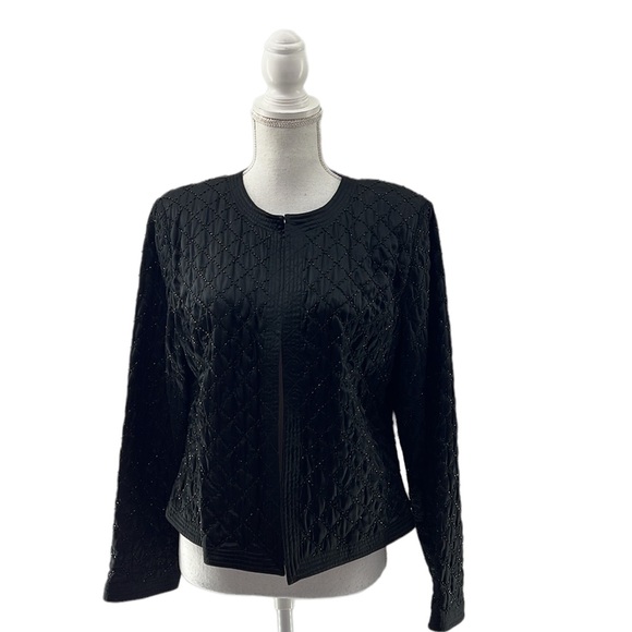 Spenser Evening Silk Quilted Jacket - Picture 1 of 10